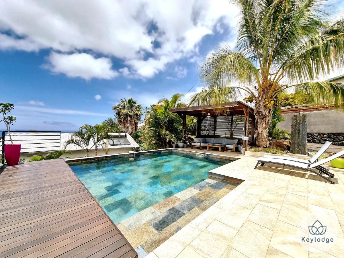 Villa O Baobhai Classee 4 Etoiles - Pisicine Privee Et Vue Mer - Saint-Pierre Екстериор снимка