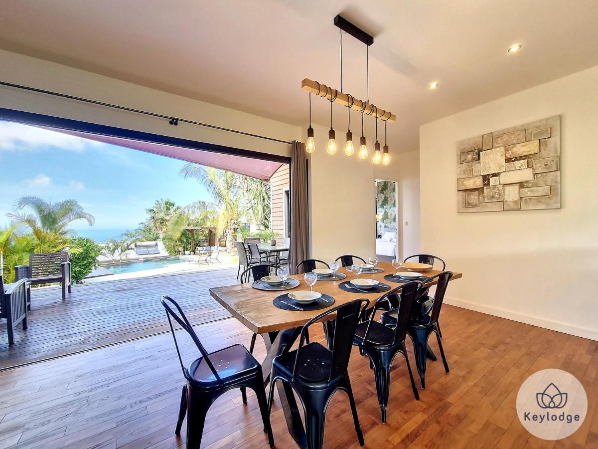 Villa O Baobhai Classee 4 Etoiles - Pisicine Privee Et Vue Mer - Saint-Pierre Екстериор снимка